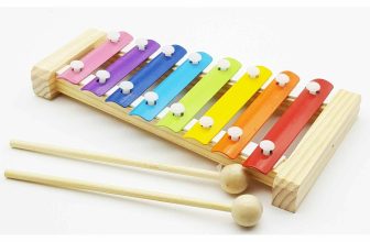 Wood Xylophone Child Education Wooden Toy Musical Instrument Gift Toddler Small