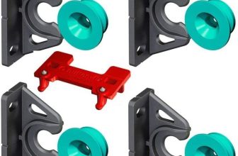 4x Button Fix Type 2 Bracket Marker Guide Kit Connecting 90º Degree Panels