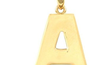 9CT GOLD INITIAL PENDANT SOLID 9CT GOLD ANY NAME LETTER INITIAL 9CT YELLOW GOLD
