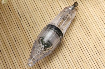 Underwater Fish Attracting Lure LED Fishing Flash Light(White Light)(12CM)