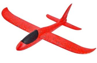Flying Airplane Glider Toy Launcher Foam Plane Lighting Catapult Aircraft Toy