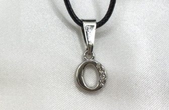 Letter Alphabet Initial Necklace Gold Silver Costume Jewellery vintage Pendant