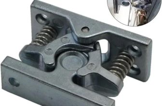 Stainless Steel Spring Loaded Door Lock Heavy Duty Double Roller Catch  Cabinet