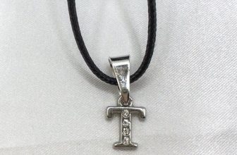 Letter Alphabet Initial Necklace Gold Silver Costume Jewellery vintage Pendant