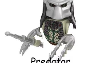 Predator Lego MiniFigure Custom Collectible Novelty Prey Alien Toy New Style 2