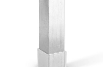 Rubber Furniture Feet Tips for Table Chair Legs Transparent Square Ferrules 45mm