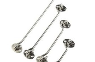 Sturdy and Dependable Stainless Steel Wind Hook Retain Doors Gates Successfully