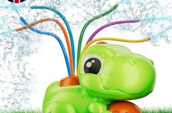 Dinosaur Water Sprinkler Rotating Outdoor Water-Spraying Toy For Garden Lawn