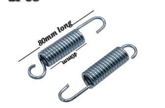 Universal 80mm Motorbike Motorcycle Side Stand Centre Stand Spring 2×