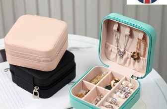 Mini Jewellery Box Organizer Travel Jewelry Storage Ornaments Carry Case Boxes