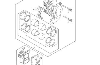 SUZUKI Caliper Assy, Front Rh, 59100-47H00-999 OEM