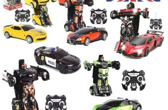 New Transformer RC Car Remote Control Kids Boys large Toy 2.4Ghz Sound