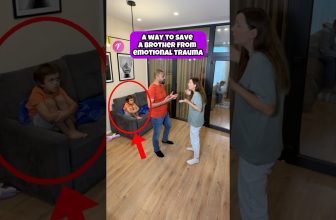 Big Brother STEPS IN to Protect Little Sibling from Parents’ Fights #shorts
