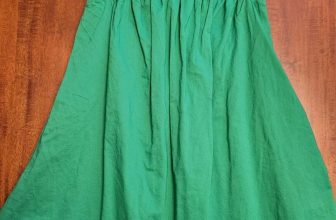 Girls Primary Dress Green Size 8