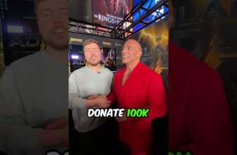The Rock Vs MrBeast For $100,000