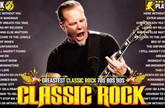 Best Classic Rock Songs Of All Time 🔥 Metallica, Queen, AC/DC, Nirvana, U2, Aerosmith, Led Zeppelin