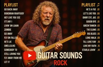 The Guitar Sounds Rock 🔥Guns N’ Roses, Metallica, Queen, ACDC, U2, Aerosmith, Bon Jovi