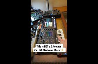 This is NOT a DJ set up, it’s LIVE Electronic Music ⚡️ #shorts