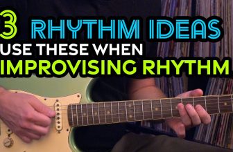3 Easy Rhythm Guitar Ideas – Improvise Rhythm – Blues Rhythm Guitar – Lesson EP475