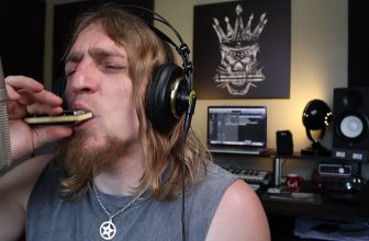 Intense Slow Blues Harmonica Jam