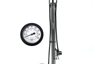 Cycling Mountain Bike Foot Floor Pump Gauge & 160 PSI Fits Presta Schrader