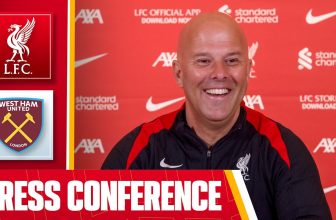 Arne Slot reacts to Mo Salah contract news | Pre-Match Press Conference | Liverpool v West Ham
