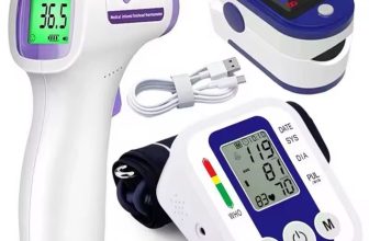3 In 1 Digital Health Kit Blood Pressure Monitor Thermometer Pulse Oximeter.