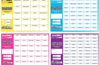FOOTBALL SCRATCH CARDS 20 30 40 50 and 80 Team Fundraising A5 Card Charity Event