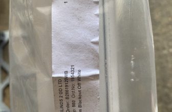 Blinds 2 Go White Blackout Roller Blind. Brand-new. Sealed. Boxed