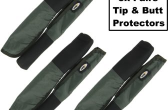 3 x Pairs NGT Tip And Butt Rod Protectors Deluxe Neoprene Carp Fishing