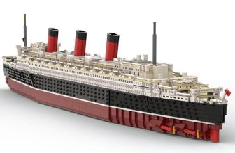 1/325 Scale Queen Mary Compatible with 10294 4689 Pieces  Construction Toys Set
