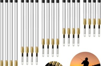 20pcs Fishing Waggler Floats Wide Tip Coarse Carp Pike Match Fishing 11cm – 19cm