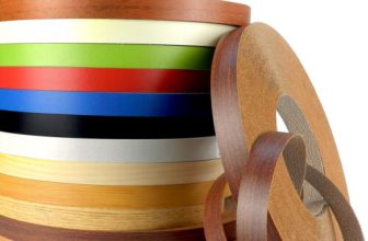 Furniture Edging Tape Iron On Pre Glued Melamine Strips Veneer Real Wood 20mm