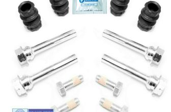 2x FRONT BRAKE CALIPER GUIDE SLIDER PIN KITS FITS Nissan Note 2006>2012 (8,4mm)