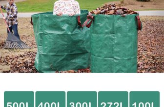 Extra Large Garden Waste Bags Refuse Heavy Duty Sacks Grass Leaves Rubbish Bag