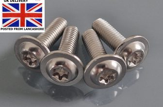 25 x M5 X 16mm TORX A2 STAINLESS STEEL BMW R1200R FAIRING SCREWS BOLTS