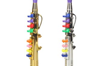 Musical Instruments for Kids, Musical Set Includes a Trumpet and Saxophone, Fun