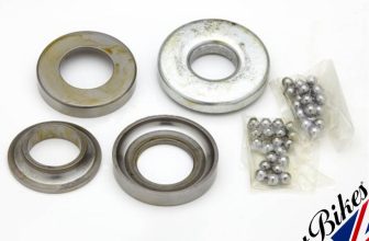 SET OF STEERING HEAD BEARINGS TRIUMPH T90 T100 PRE UNIT TWINS T150 ETC – 99-3733