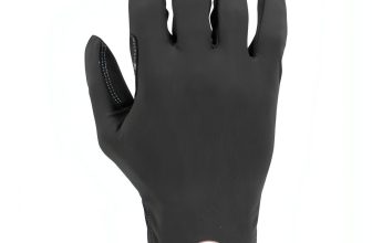 Castelli Lightness 2 Full Finger Cycling Gloves Black Padded Fleece Bike Ride