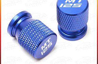 For YAMAHA MT-125 MT125 MT 125 Motorcycle CNC Tire Valve Stem Cover Cap Plug NEW
