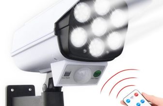 77 LED Solar PIR Motion Sensor Wall Light Outdoor Garden Security Flood Lamp