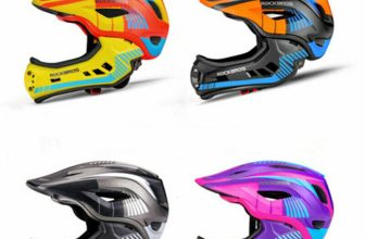 RockBros Kids Children Helmet Full Face Cycling Skateboarding Scooter Adjustable