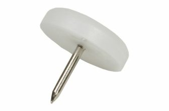 22mm Nail In Furniture Feet Glide Chair Bed Bookcase Slide Floor Protection