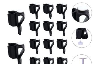 14Pcs Golf Bag Clamp Durable Golf Club Putter Clips Holder with Ball Markers Kit