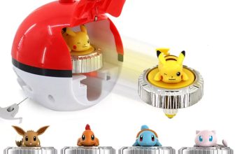 Pokémon Charmander Poké Ball Battle Spinner Pack Spinning Battling Top Eevee gif
