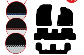 Tailored Carpet Car Floor Mats To Fit Citroen C4 Grand Picasso 2015+ Onwards