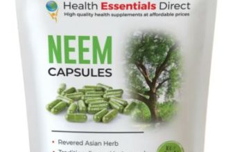Neem Capsules – Full Spectrum (High Strength, Anti-Oxidant, Antimicrobial)