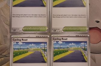 Cycling Road 157/165 Pokemon Card 151 Trainer Playset ×4 Scarlet & Violet