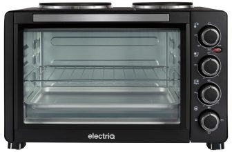 electriQ 30L Mini Oven with Dual Hotplates eiQ30LOVN