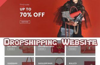 Hand Bags Dropshipping Website Business Earn 2nd Income £500+ Monthly Income